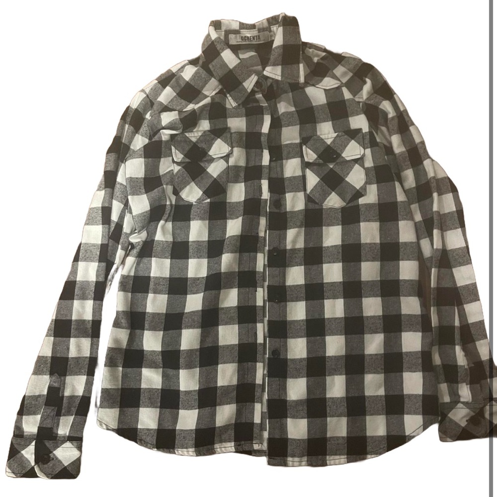 Flannel shirt size small Ochenta measurements in pics